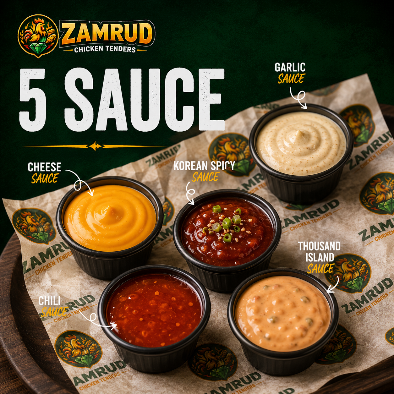 2 Sauce Pilihan Percuma